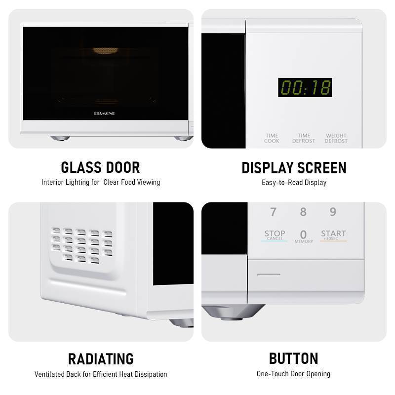 DB-MW02 Diamond 20L Electronic Microwave Oven