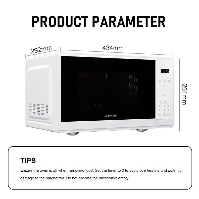 DB-MW02 Diamond 20L Electronic Microwave Oven