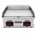 Aruif Commercial Flat Top Gas Griddle with Dual Controls