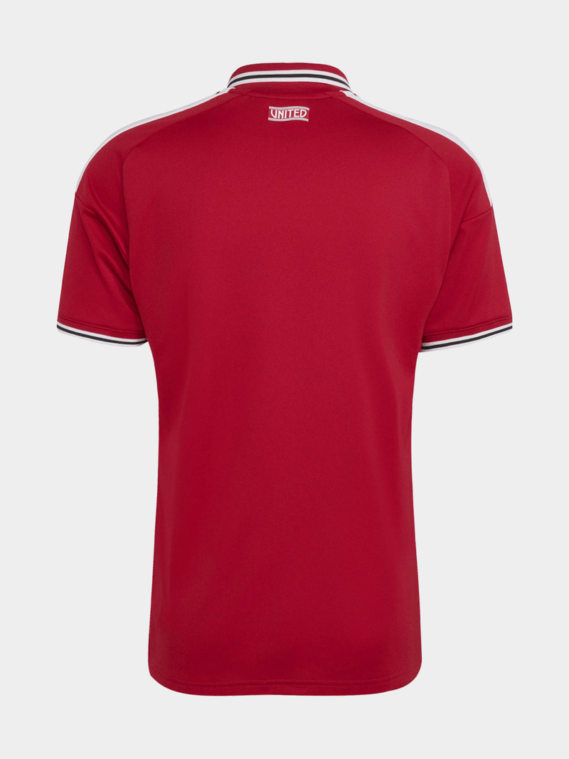 adidas Mens Manchester United Home 26/27 Red/White Stadium Jersey