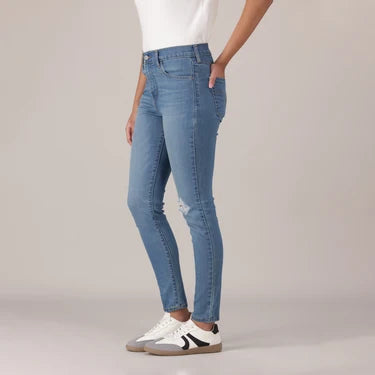 Levi's® Women's 720 High-rise Super Skinny Jeans - Light Indigo - Worn In