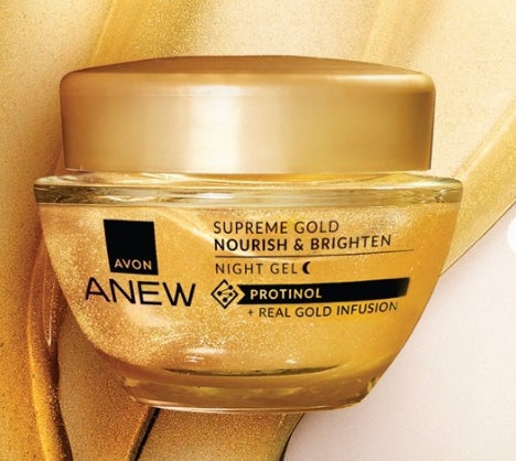 Anew Supreme Gold Nourish & Brighten Night Gel 50ml