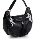 Black handbag