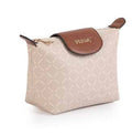 Beige utility pouch