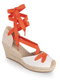Wedge heeled