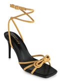 B/light mustard high heel