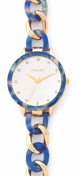 chain bracelet analogue watch