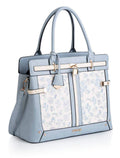 Cornflower blue handbag
