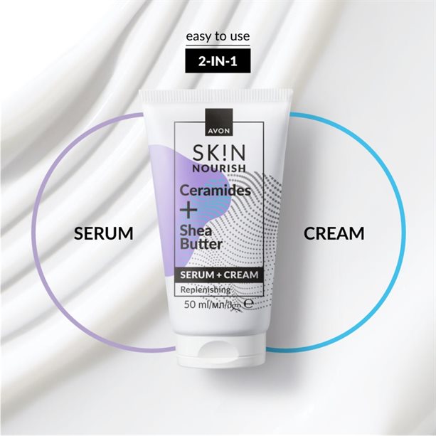 Avon SK!N Nourish Serum + Cream 50ml